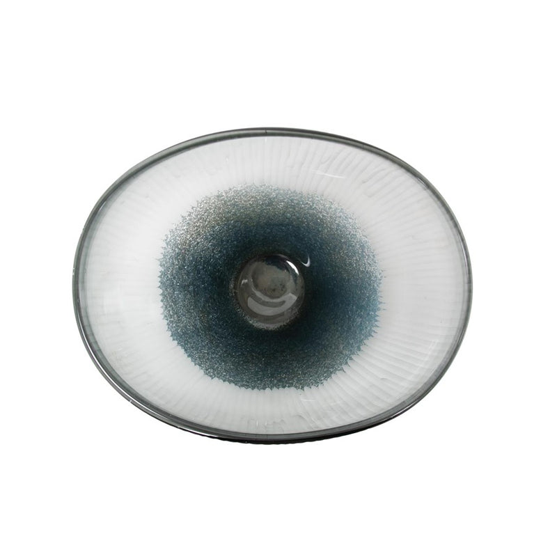Howard Elliott Melilla Vase/Small, Indigo