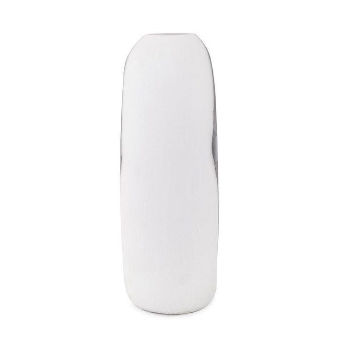 Howard Elliott Oxman Hypnotic Tall Glass Vase, Black/White