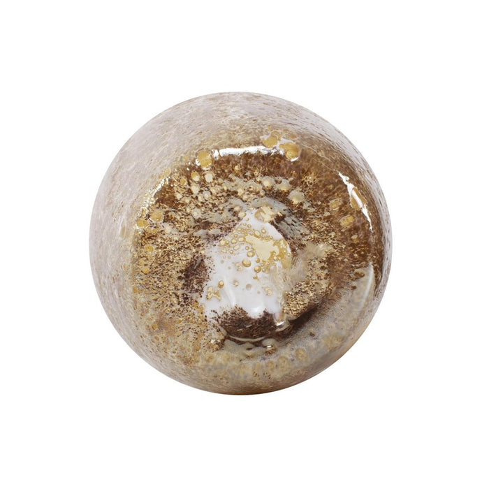 Howard Elliott Zynsky Art Glass, Soft Amber/Short, Amber