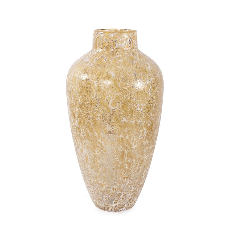 Howard Elliott Zynsky Art Glass, Soft Amber/Tall, Amber