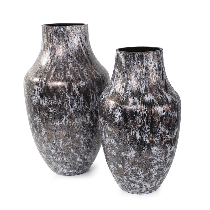 Howard Elliott Zynsky Art Glass, Deep Mocha Brown/Tall, Mocha