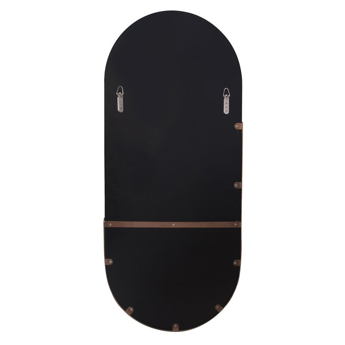 Howard Elliott Dante Stainless Steel Rose Gold Capsule Mirror, Rose Gold