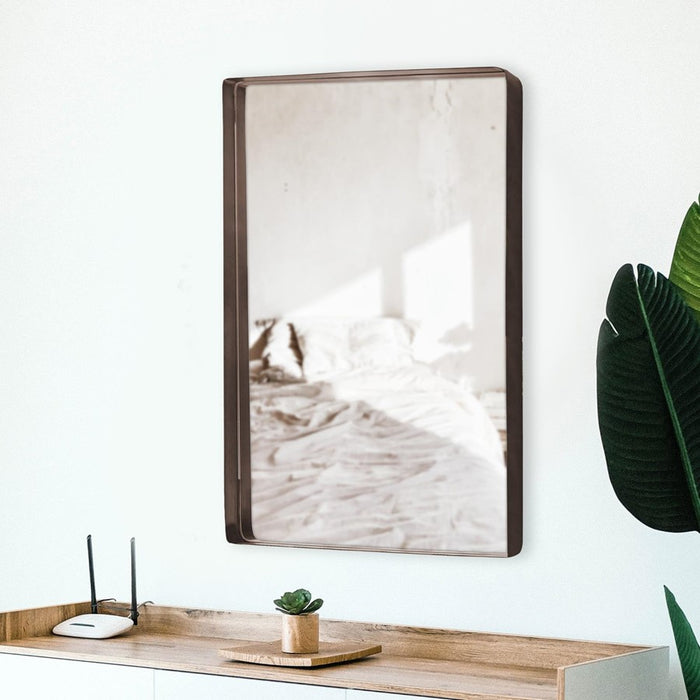 Howard Elliott Steele Brass Mirror, Brass