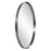 Howard Elliott Steele Silver Round Mirror, Silver