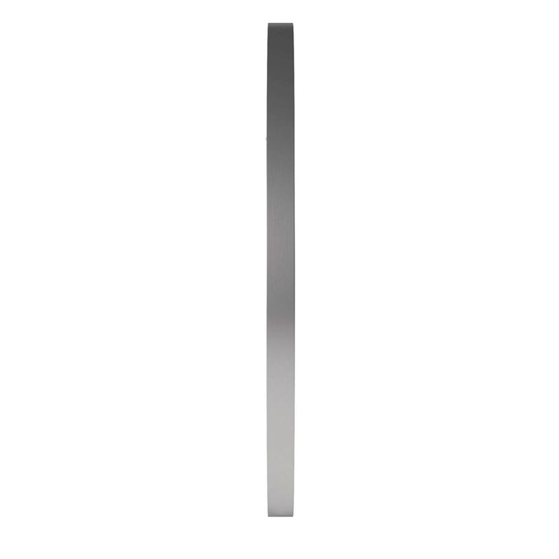 Howard Elliott Steele Silver Round Mirror, Silver