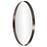 Howard Elliott Steele Brass Round Mirror, Gold