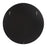 Howard Elliott Steele Black Round Mirror, Black