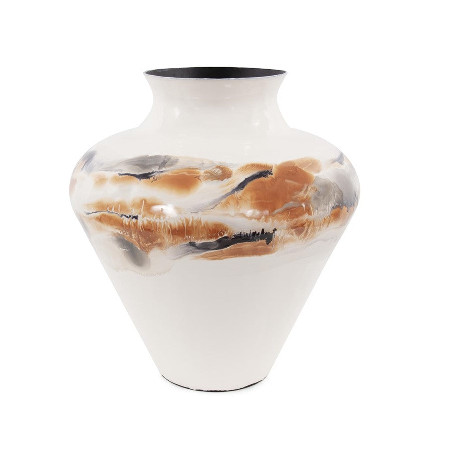 Howard Elliott Lahar Classic Vase/Small, Neptune - 51382