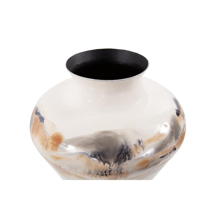 Howard Elliott Lahar Classic Vase/Small, Neptune