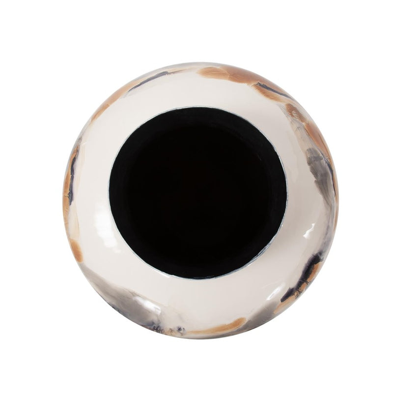 Howard Elliott Lahar Classic Vase/Small, Neptune