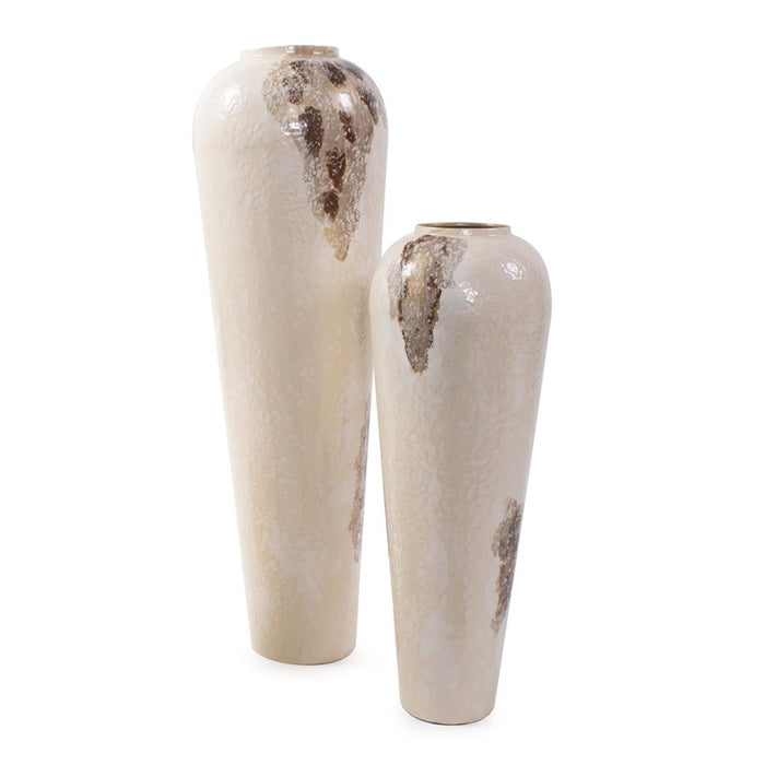 Howard Elliott Petrini Tuscan Large Torpedo Iron Vase