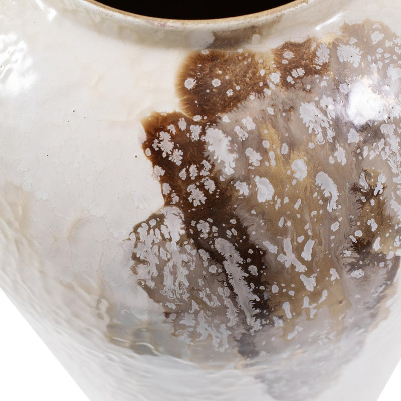 Howard Elliott Petrini Tuscan Extra Large Torpedo Iron Vase