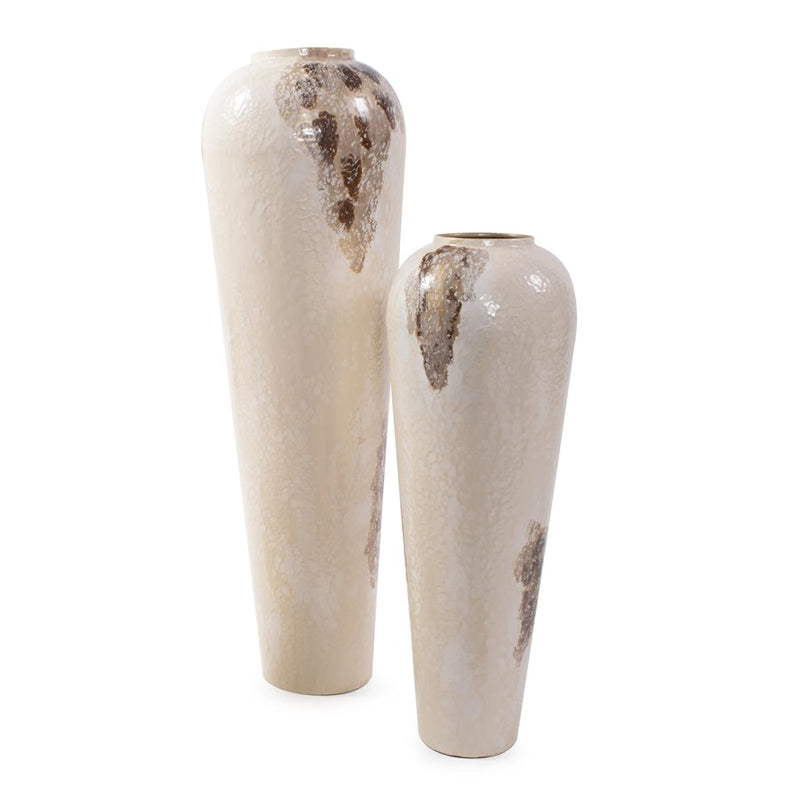 Howard Elliott Petrini Tuscan Extra Large Torpedo Iron Vase