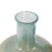 Howard Elliott Capri Stripe Glass Bottle Vase/Tall, Teal/Green/Brown