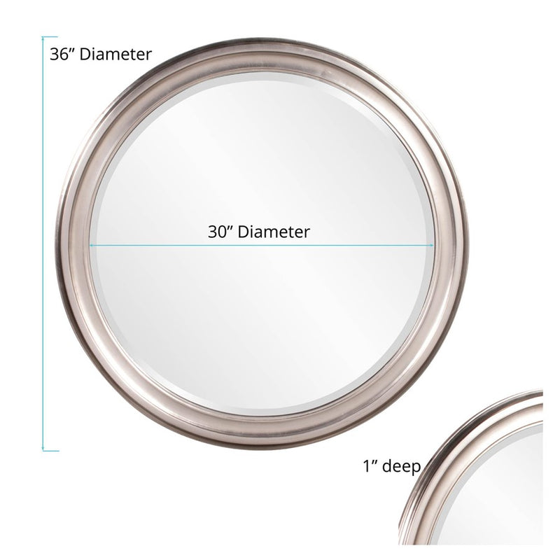 Howard Elliott George Mirror, Silver