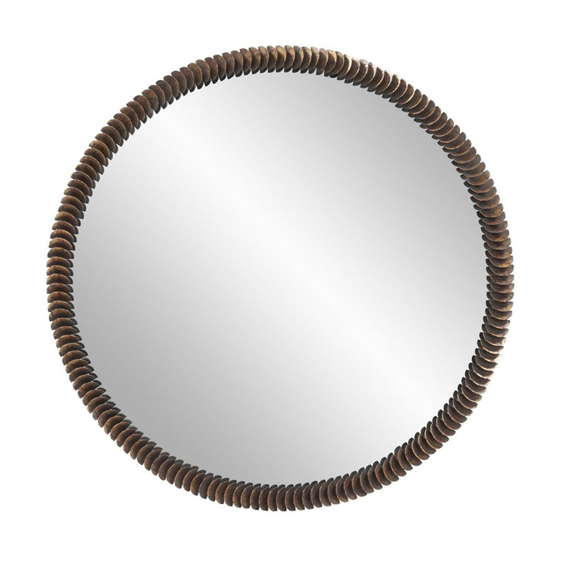 Howard Elliott Coined Mirror, Brown - 55000