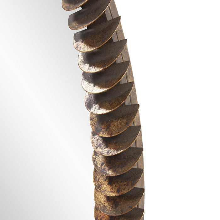 Howard Elliott Coined Mirror, Brown