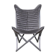 Howard Elliott Leather Sling Chair, Black - 59021