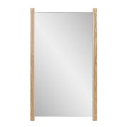 Howard Elliott Emil Vanity Mirror/Large, Bleached Oak - 60062