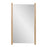 Howard Elliott Emil Vanity Mirror/Large, Bleached Oak - 60062