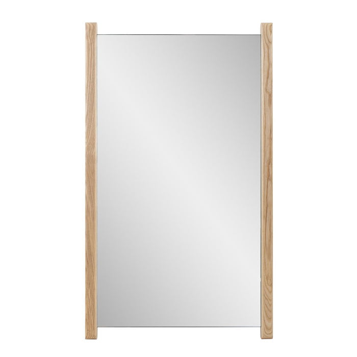 Howard Elliott Emil Vanity Mirror/Large, Bleached Oak - 60062