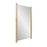 Howard Elliott Emil Vanity Mirror/Large, Bleached Oak