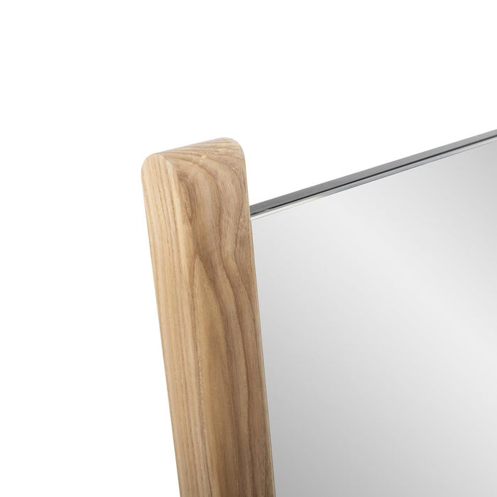 Howard Elliott Emil Vanity Mirror/Large, Bleached Oak