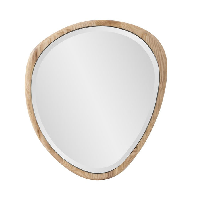 Howard Elliott Dragmar Asymmetrical Wood Mirror/Medium, Natural - 60066