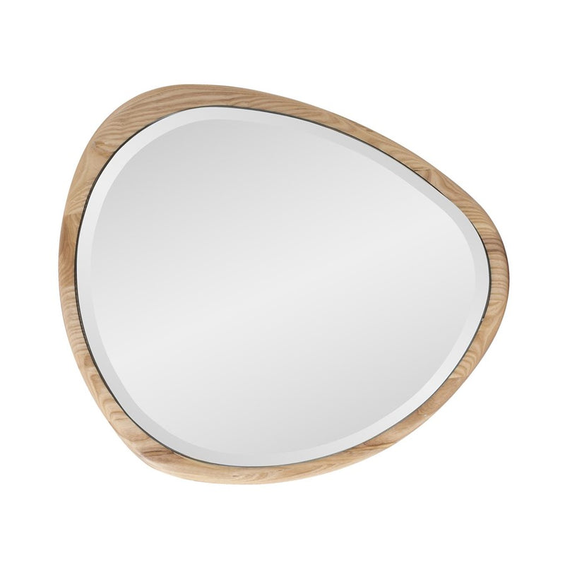 Howard Elliott Dragmar Asymmetrical Wood Mirror/Medium, Natural