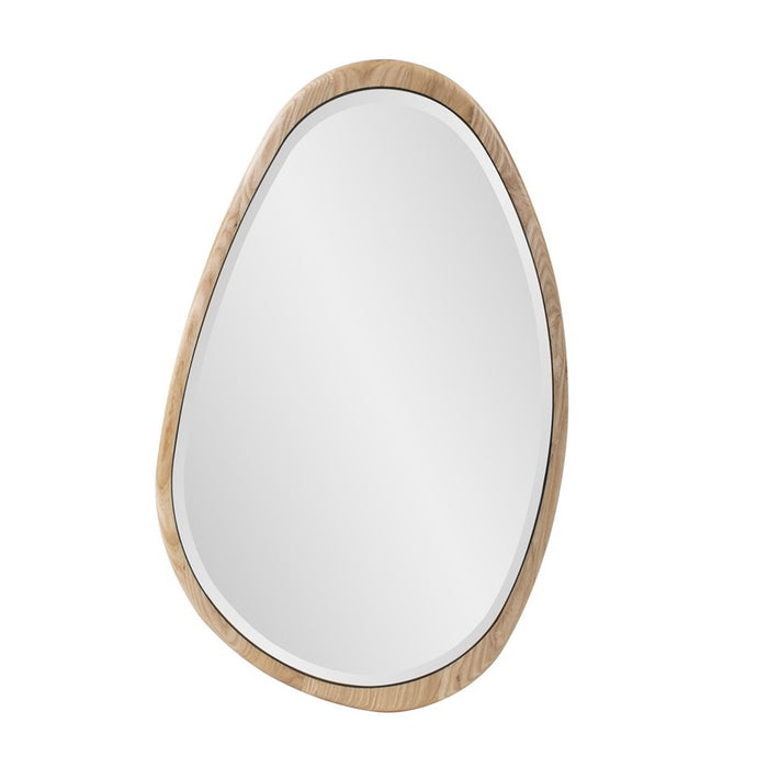 Howard Elliott Dragmar Asymmetrical Wood Mirror/Large, Natural - 60067