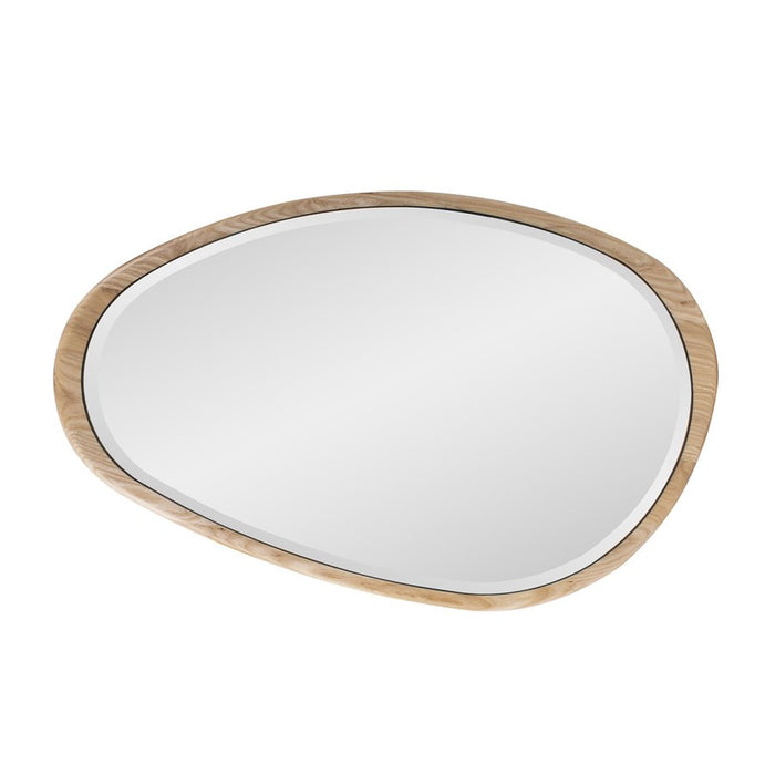 Howard Elliott Dragmar Asymmetrical Wood Mirror/Large, Natural