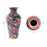 Howard Elliott Camille Flared Ceramic Tall Vase, Multicolored