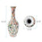 Howard Elliott Jardin Colore' Tall Necked Vase, Multicolored