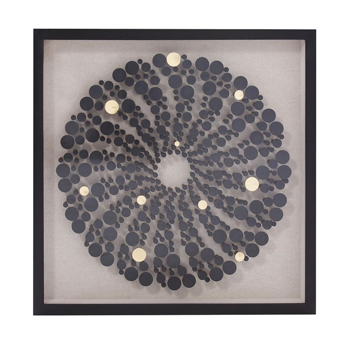 Howard Elliott Tee Time Shadowbox Art, Black/Neutral - 64095