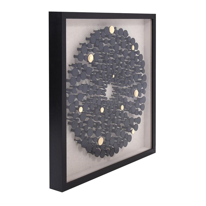 Howard Elliott Tee Time Shadowbox Art, Black/Neutral