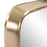 Howard Elliott Bright Gold Templeton Mirror, Bright Gold