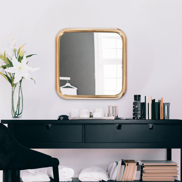 Howard Elliott Bright Gold Templeton Mirror, Bright Gold