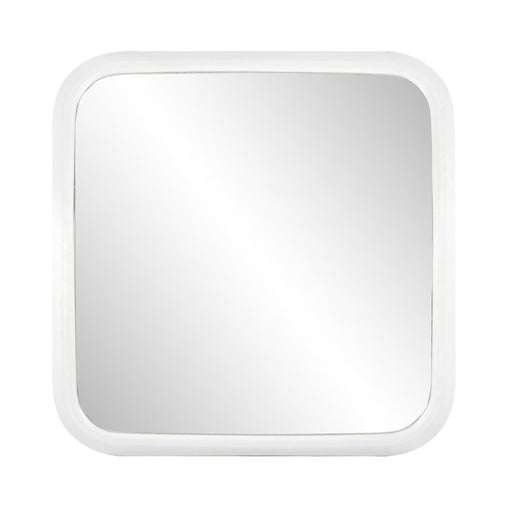 Howard Elliott Templeton Mirror, Matte White - 66053