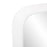 Howard Elliott Templeton Mirror, Matte White