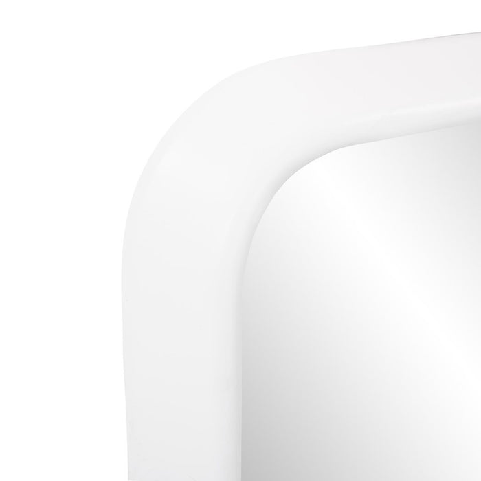 Howard Elliott Templeton Mirror, Matte White