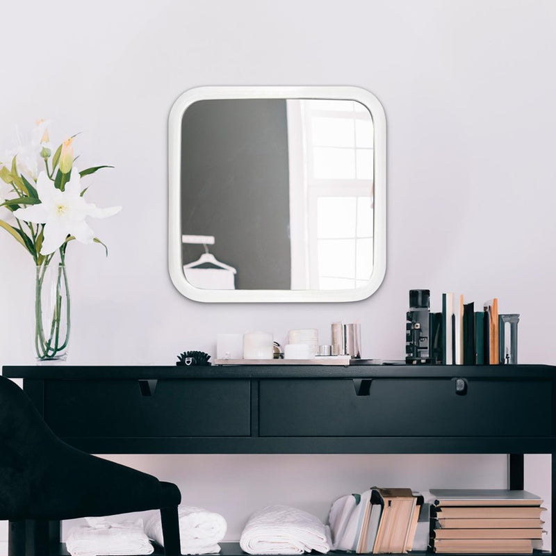 Howard Elliott Templeton Mirror, Matte White