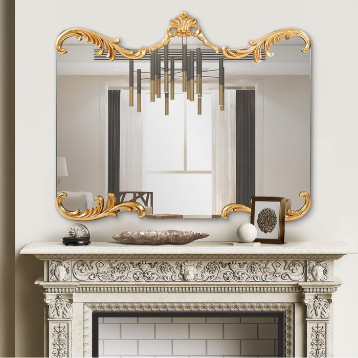 Howard Elliott St. James Gold Gilded Mirror