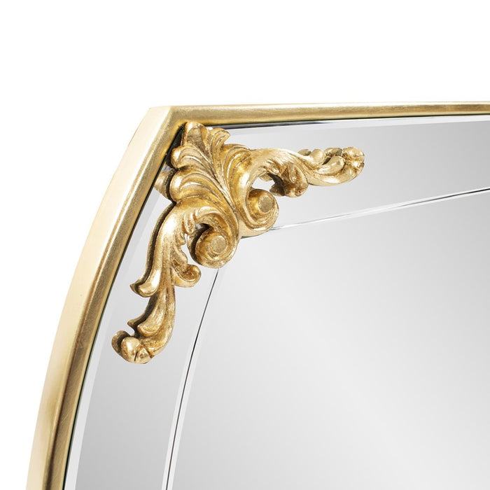 Howard Elliott Brockwell Gold Gilded Vanity Mirror