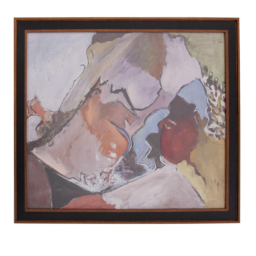 Howard Elliott Mid Century Sectional Wall Art, Multi - 69096