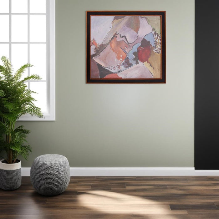 Howard Elliott Mid Century Sectional Wall Art, Multi