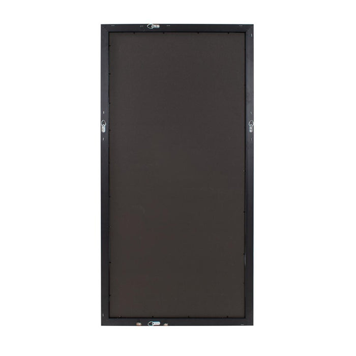 Howard Elliott Beaded Dressing Mirror, Black