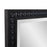 Howard Elliott Beaded Dressing Mirror, Black