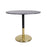 Howard Elliott Micca Bistro Table, Black/Gray/Gold - 81034