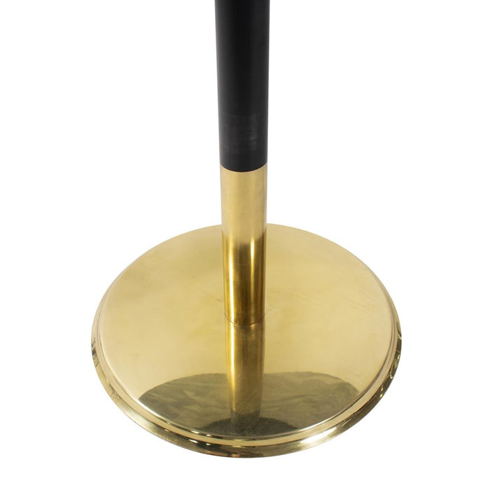 Howard Elliott Micca Bistro Table, Black/Gray/Gold