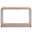 Howard Elliott Wood & Metal Console Table, Natural - 83036